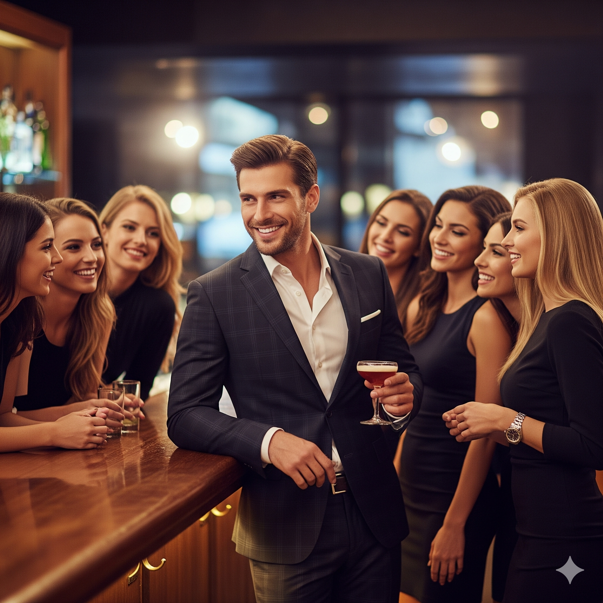 mulheres interessadas em um homem